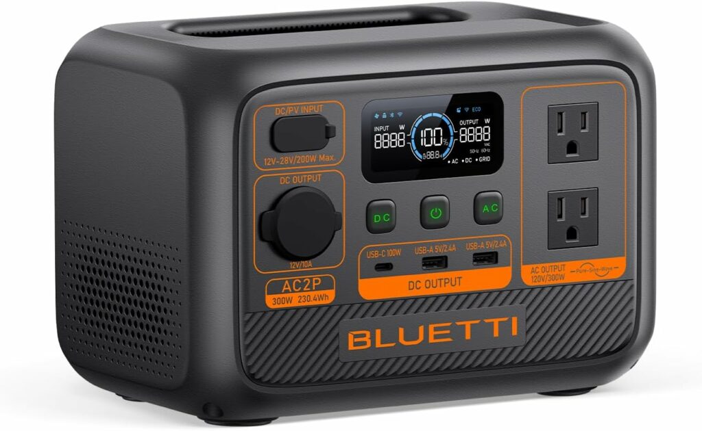 BLUETTI AC2P – Estación de energía portátil