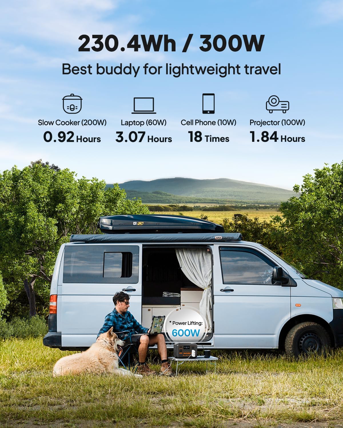 BLUETTI AC2P - Estación de energía portátil - Imagen 2