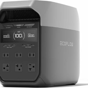 EF ECOFLOW DELTA 3 Estación de energía portátil, batería LiFePO4 de 1024 Wh