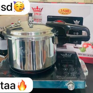 Set de Olla de Presión y Fogón Infrarrojo