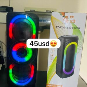 Double Horn Portable Speaker