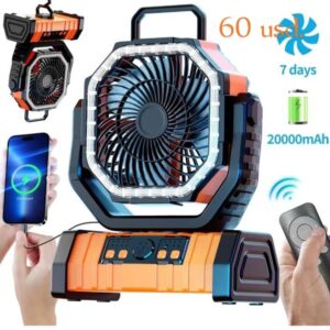 Ventilador Recargable 20000 mA