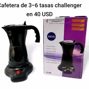 Cafetera Challenger 3 a 6 Tazas