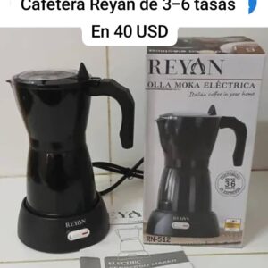 Cafetera Reyan de 3 a 6 Tazas