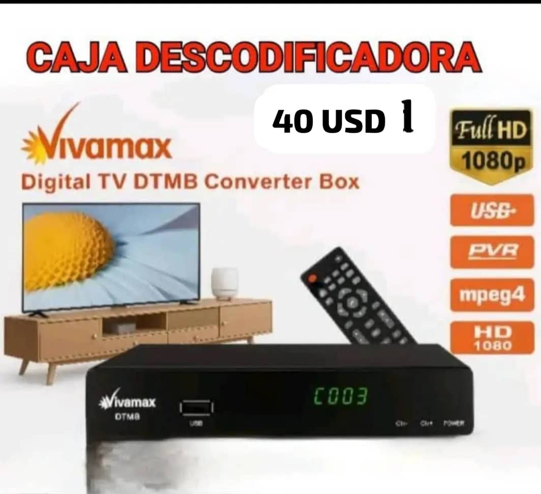 Caja Decodificadora HD Vivamax
