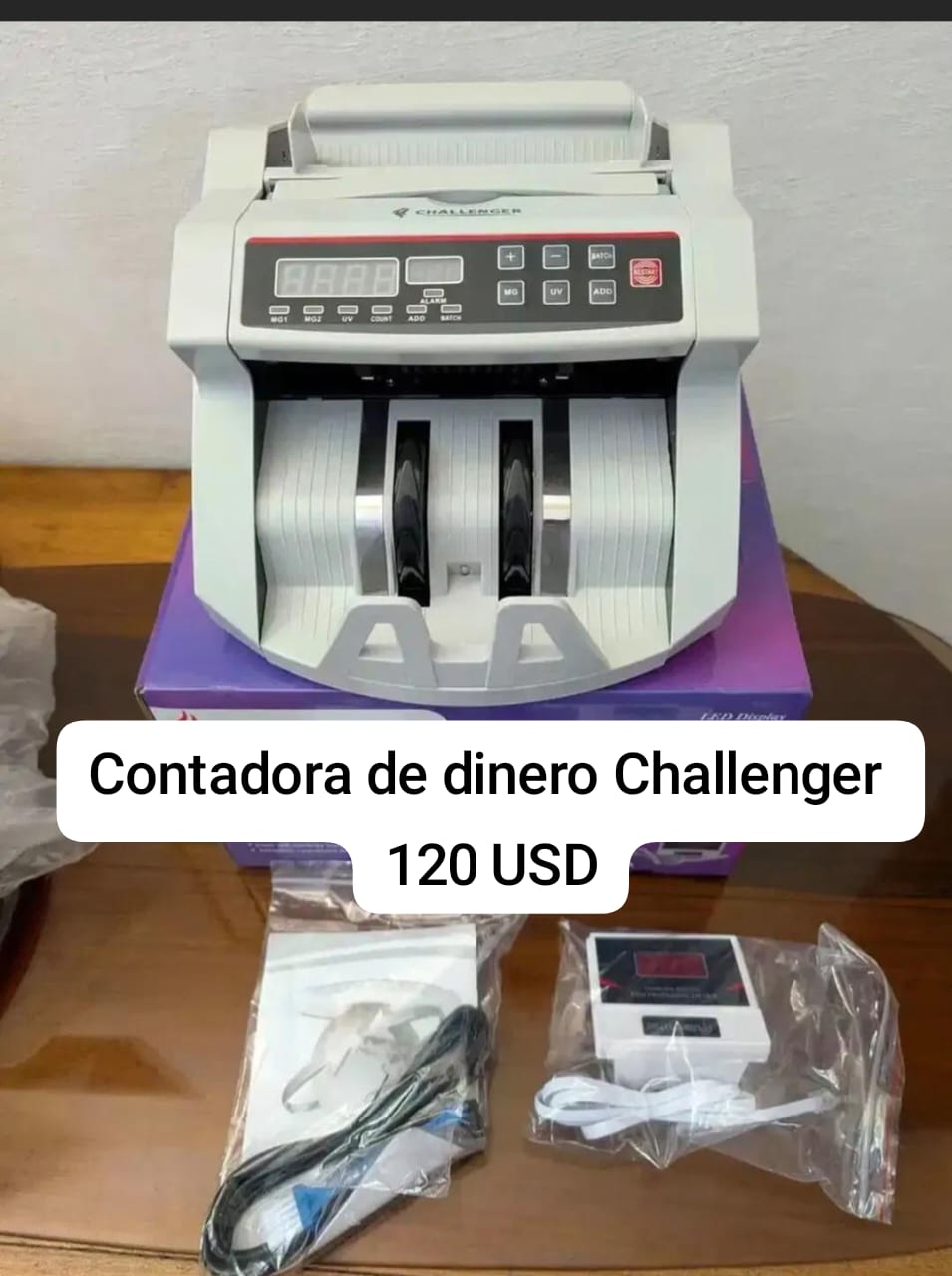 Contadora de Billetes Challenger