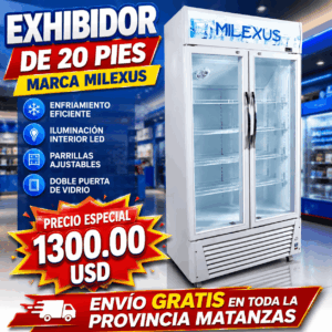 Exhibidor 20 Pies Milexus