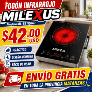 Fogón Infrarrojo ML-EE1QIND