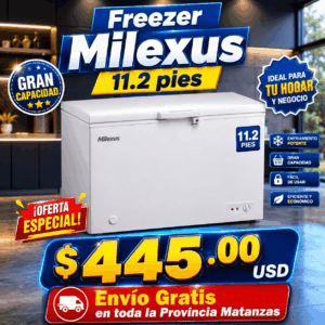 Freezer 11.2 Pies Milexus