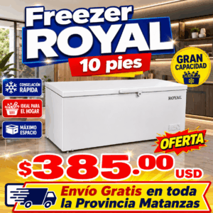 Freezer 10 Pies Royal