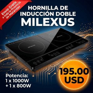 Hornilla de Inducción Doble