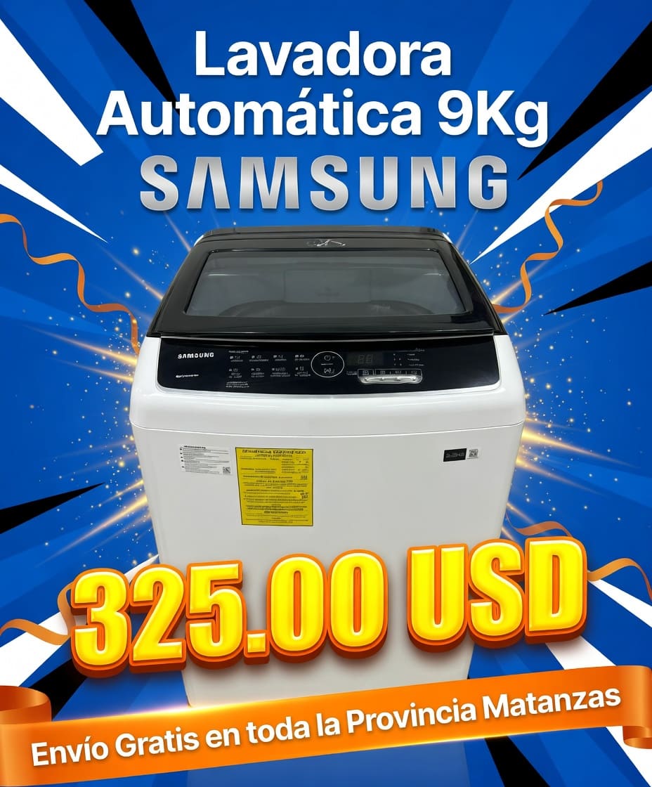 Lavadora Automática 9Kg Samsung