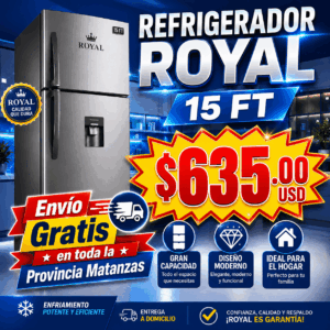 Refrigerador Royal 15 Pies