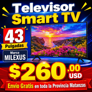 Smart TV 43" Milexus